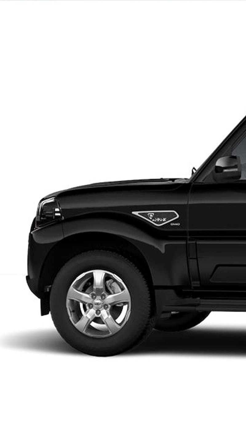 Scorpio S11, black beauty, black, beauty, car, HD phone wallpaper