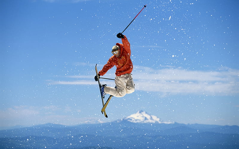 Snow Mountain Snowboarding Extreme 15, HD wallpaper