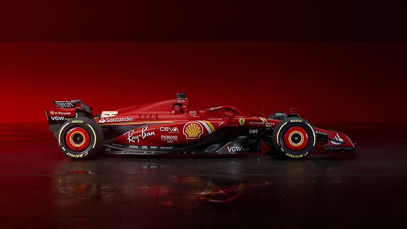 Ferrari SF-24 2024, HD wallpaper