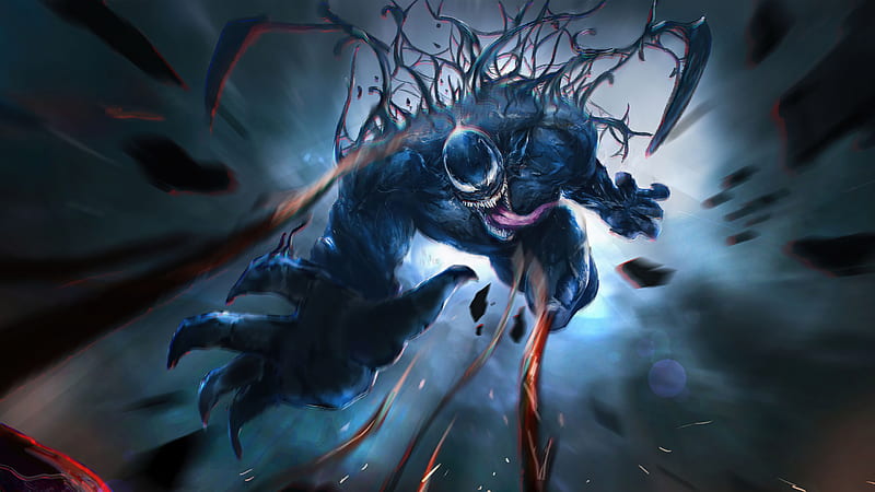 Venom Let There Be Carnage Art, HD wallpaper