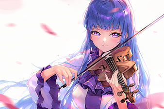 anime violinist wallpaper