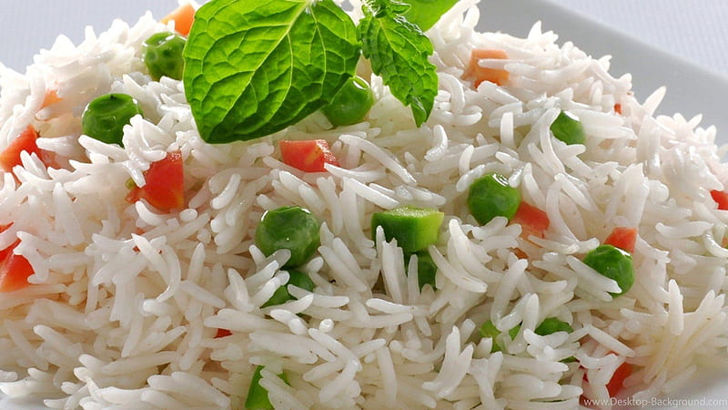 White Rice, Indian Rice, HD wallpaper