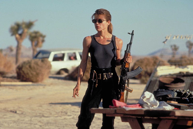 Terminator, Movie, Sarah Connor, Linda Hamilton, Terminator 2: Judgment Day, HD wallpaper