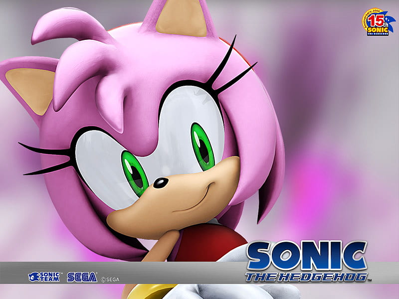 Sonic the Hedhehog: Amy, cool, amy, sonic, rose, HD wallpaper