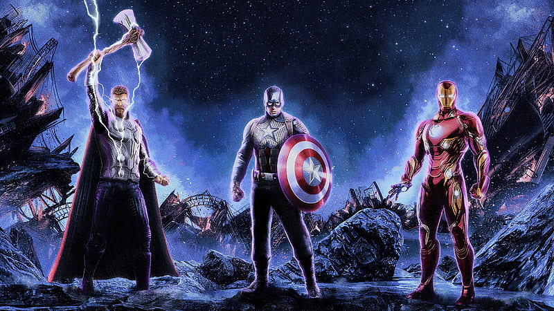 Avengers Endgame 2019 , avengers-endgame, thor, iron-man, captain-america, 2019-movies, movies, poster, superheroes, HD wallpaper