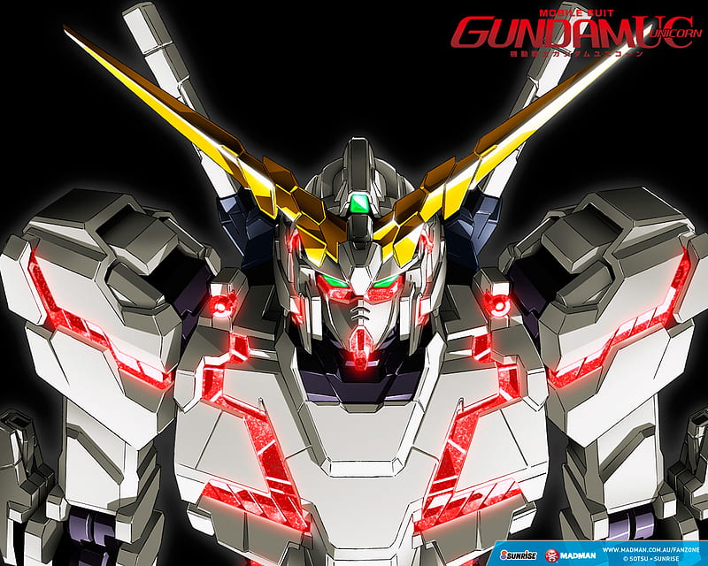 Gundam unicorn, gundam, mecha, robot, unicorn, HD wallpaper