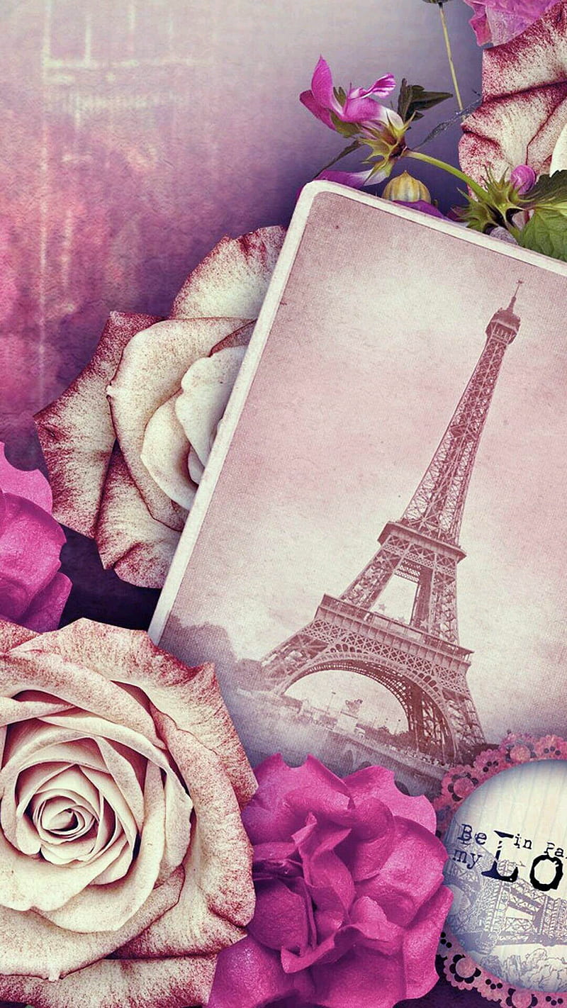 Eiffel tower pink, eiffel tower, HD phone wallpaper