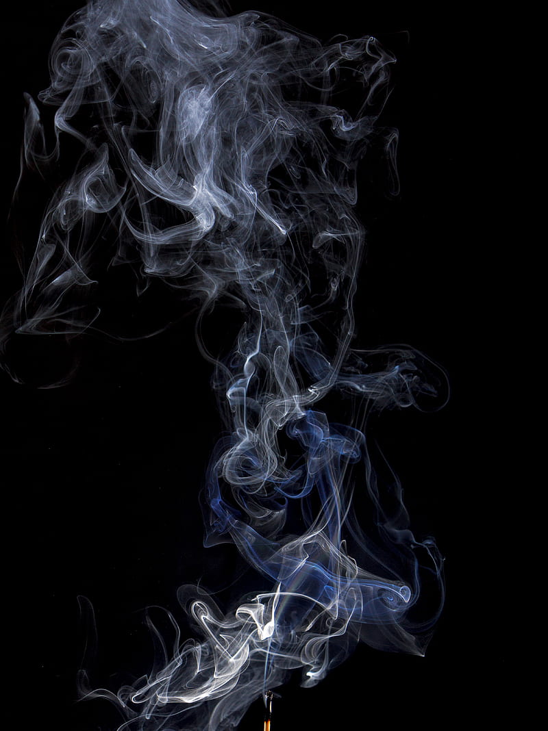 match, smoke, black, dark, HD phone wallpaper