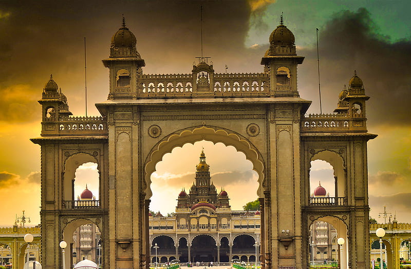 Mysore Palace . Palace, HD wallpaper