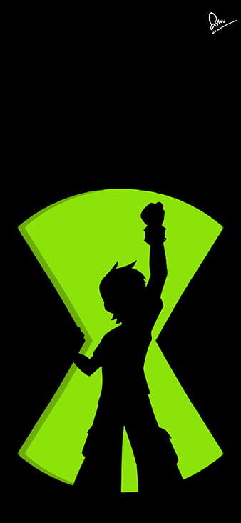 Ben 10 Minimal, Cartoon, Ben10, HD phone wallpaper