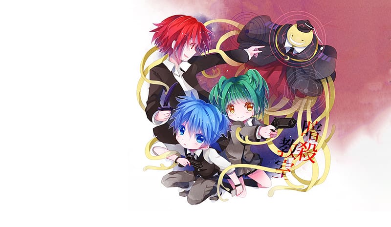 Anime Assassination Classroom KORO Teacher Nagisa Karma Kaede