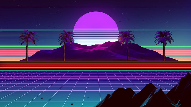 Synthwave And Retrowave, HD wallpaper