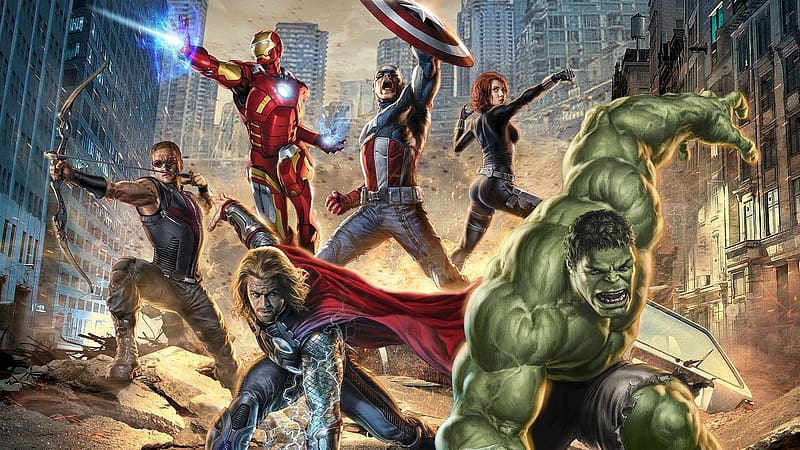 Hulk, Iron Man, Captain America, Avengers, Comics, Thor, Black Widow,  Hawkeye, HD wallpaper | Peakpx