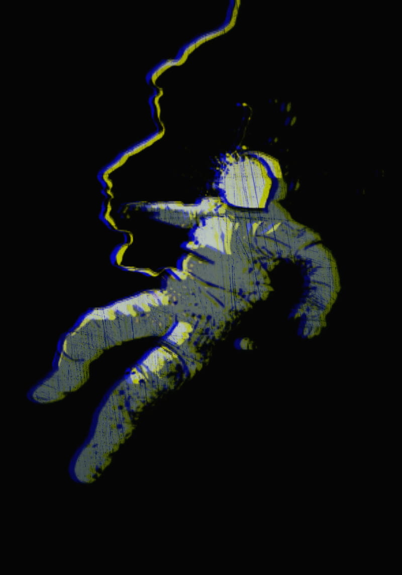 Space, alone, astronaut, broken, cosmonaut, death, edgy, galaxy, nasa, stars, HD phone wallpaper