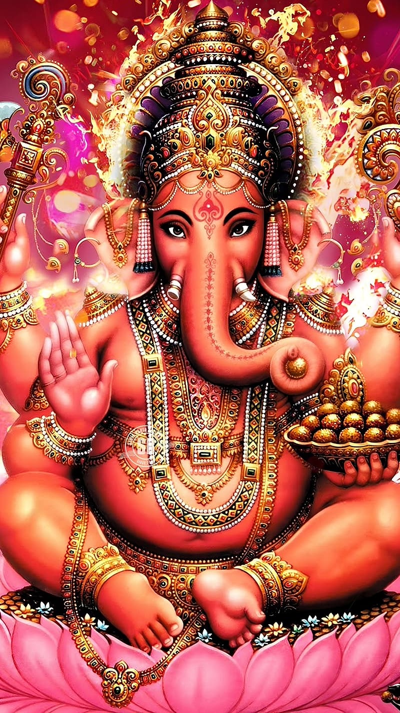 Ganesh Bhagwan Ka, god ganaraj, ganaraj, lord, god, HD phone wallpaper