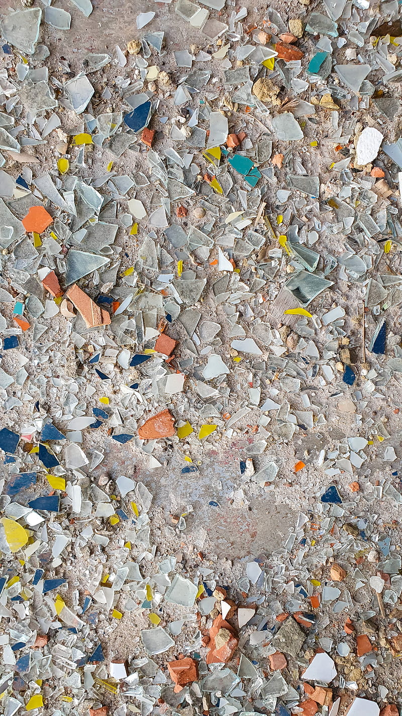 shards, fragments, glass, HD phone wallpaper