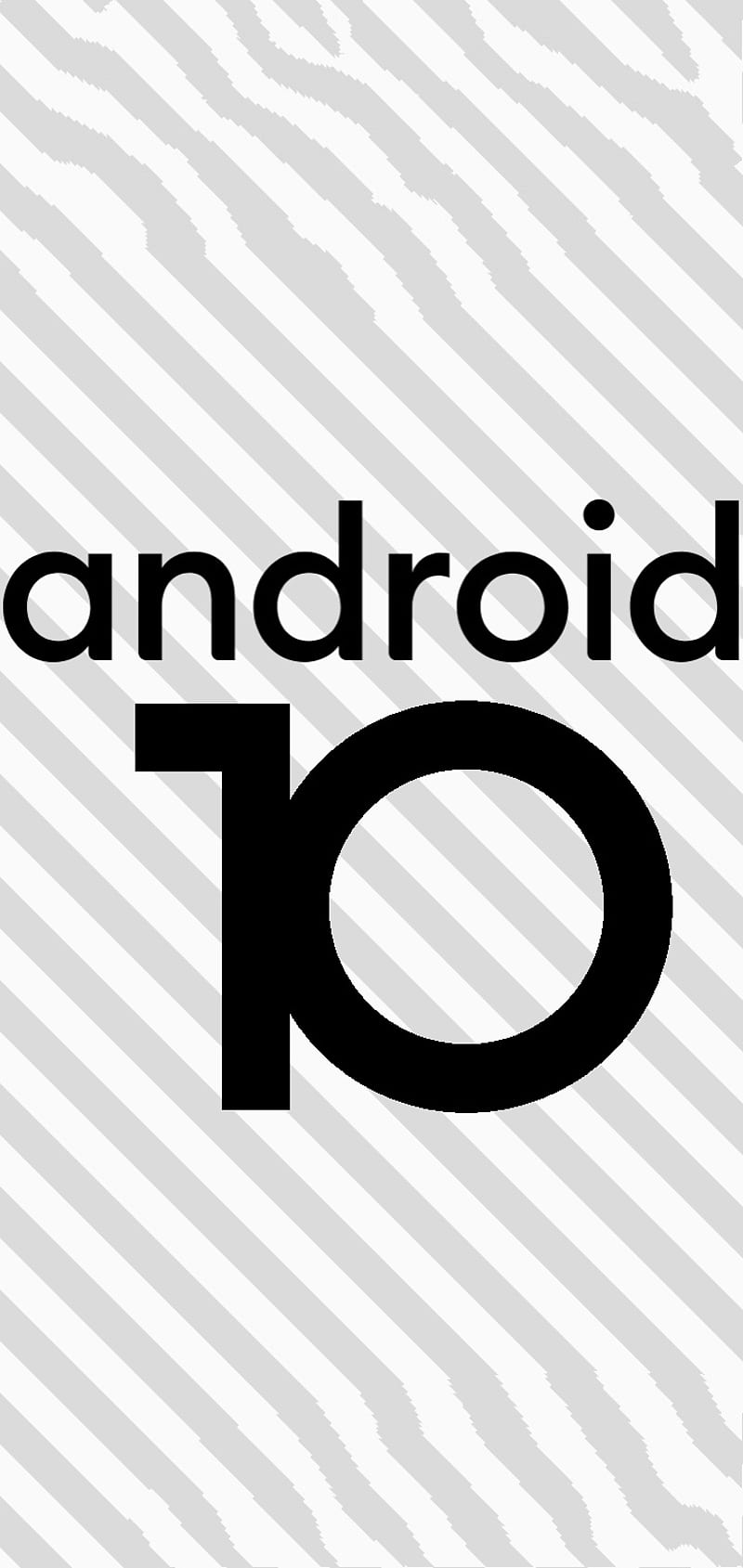 Android 10 logo, HD phone wallpaper