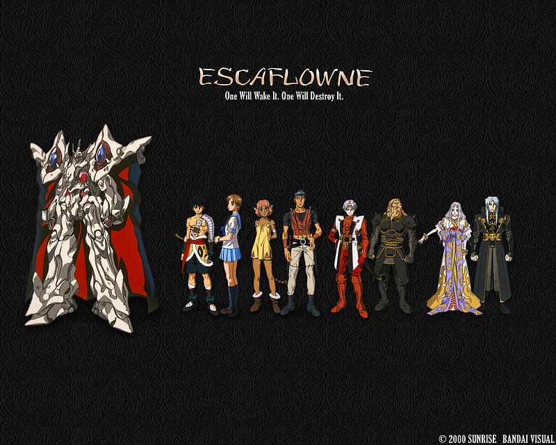 Anime The Vision of Escaflowne HD Wallpaper