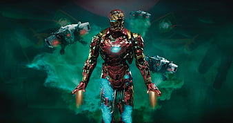 Iron Man Zombie, HD wallpaper