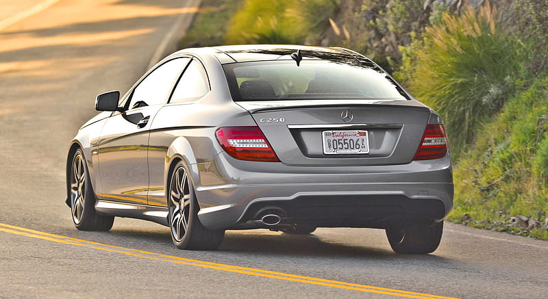 1080P free download | Mercedes-Benz C250 Coupe (2013) - Rear, car, HD ...