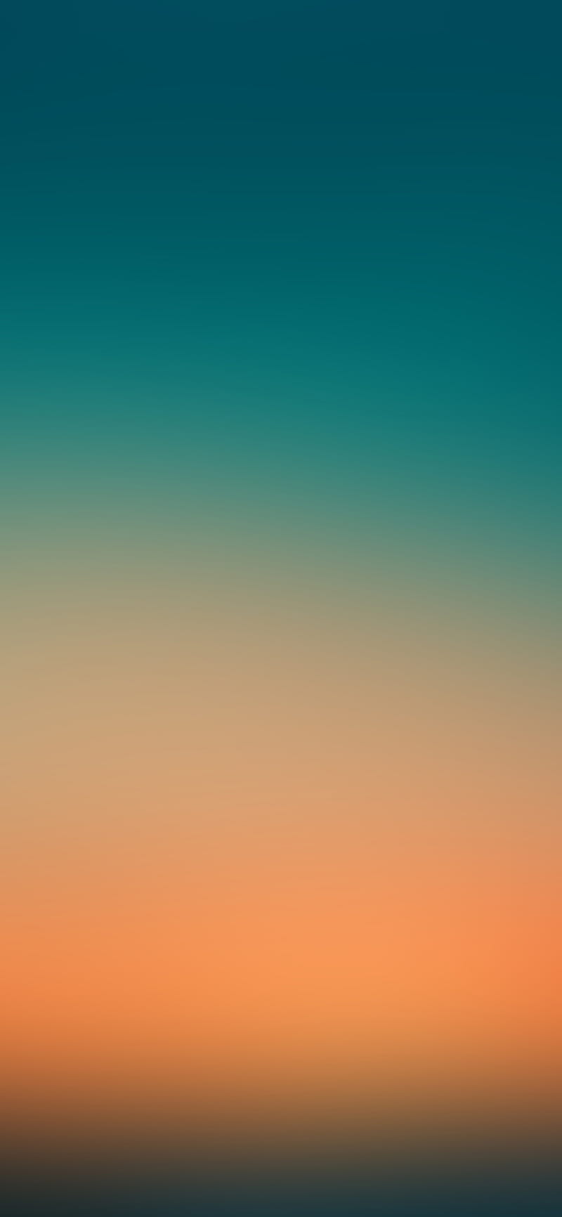 iPhone X . sunset night orange green gradation blur, HD phone wallpaper