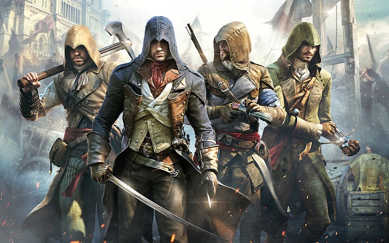 Assassin's Creed: Unity, Arno Dorian, Assassin's Creed, Video Game, HD wallpaper