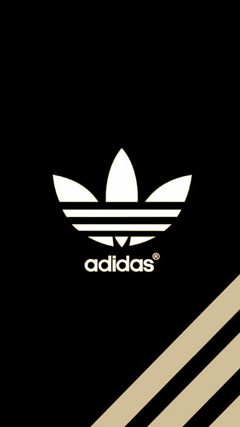 vertical medianoche Surtido Adidas antiguo logo, marca deportiva, Fondo de pantalla de teléfono HD |  Peakpx