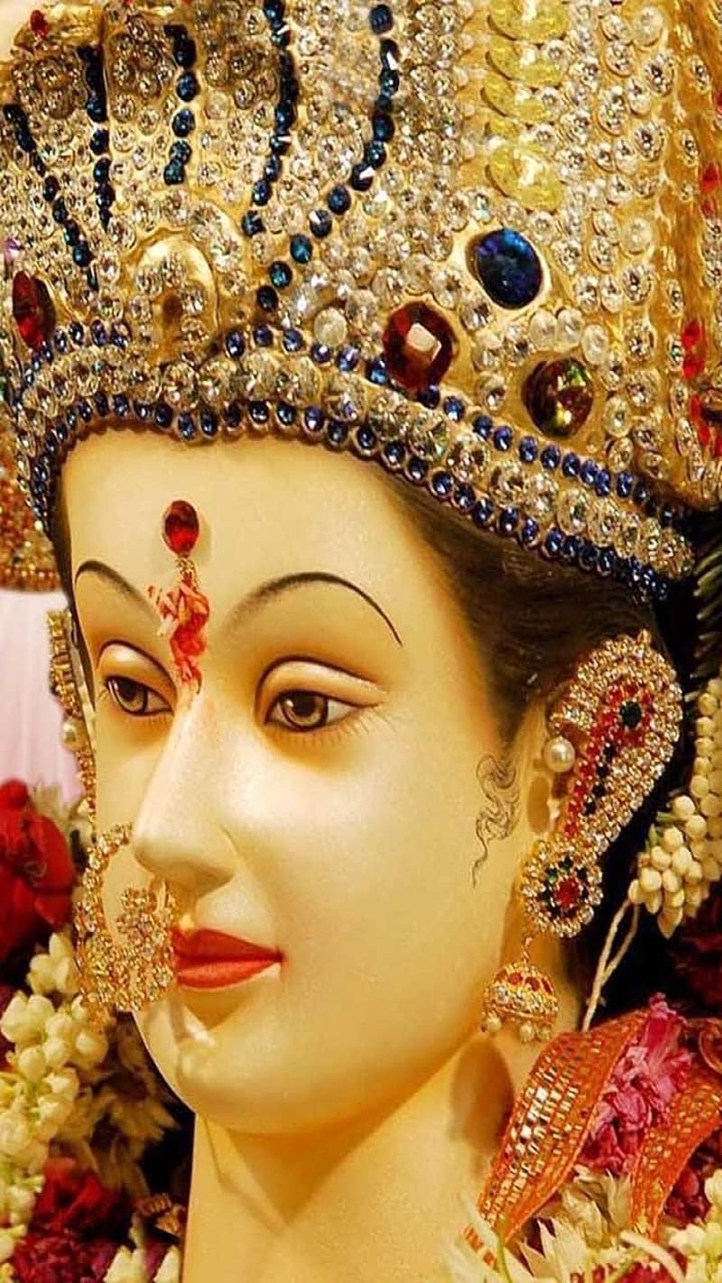 Durga Mata Devotional, durga mata, devotional, bhakti, HD phone wallpaper