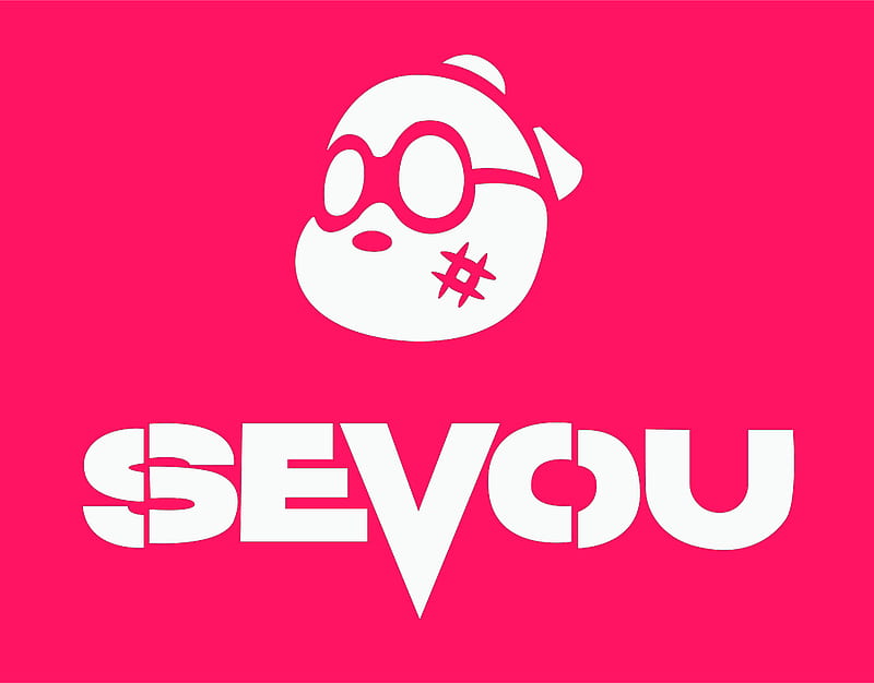 Sevou Logo, funny, heart, HD wallpaper