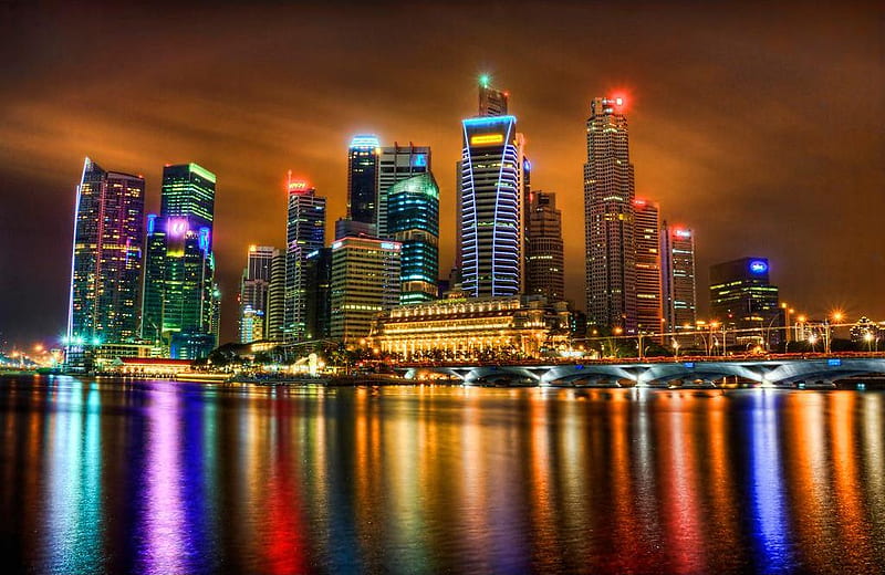 Singapore, far east, singapore island, asia, HD wallpaper
