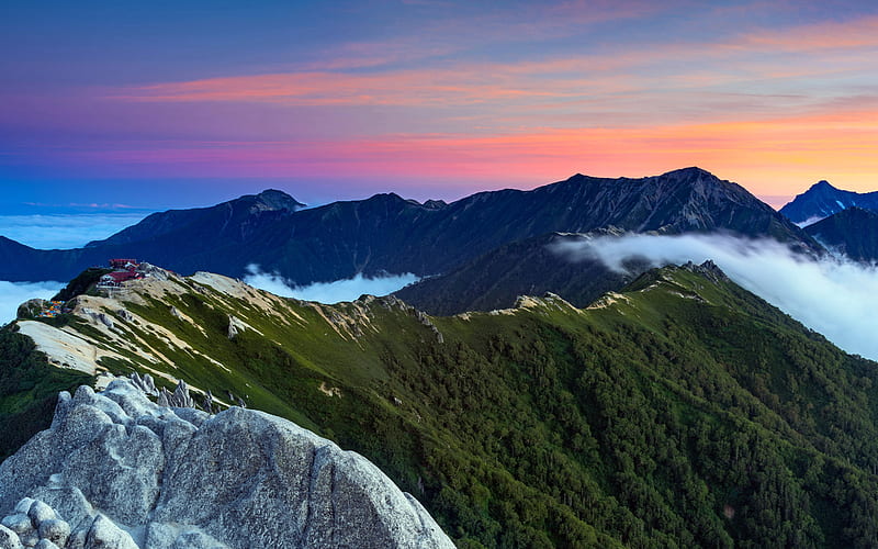 Azumino Mountain Nagano Japan 2022 Bing, HD wallpaper