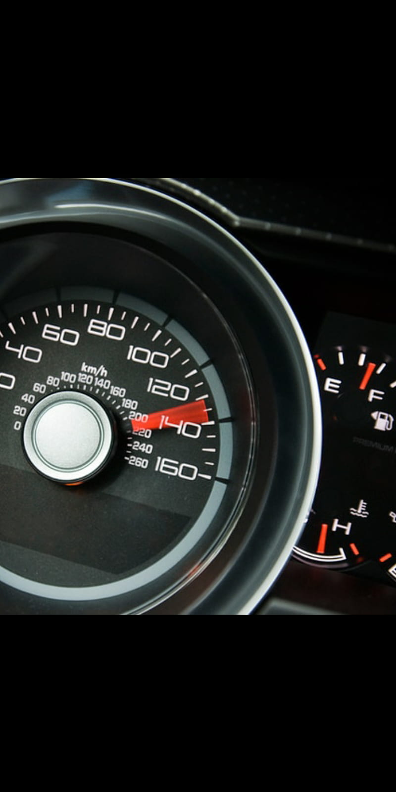 Mustang Speedo, gauges, speedometer, tachometer, HD phone wallpaper