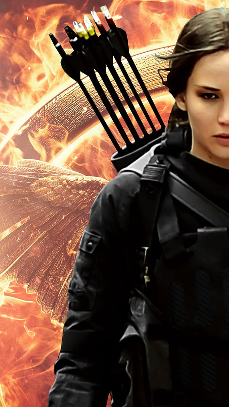 mockingjay, games, hunger, jennifer, lawrence, HD phone wallpaper