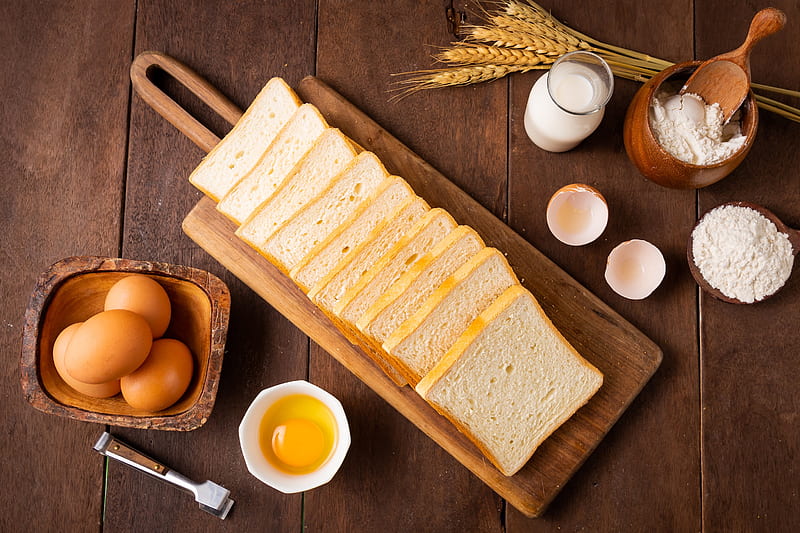 Food, Baking, Egg, Bread, Flour, Still Life, HD wallpaper
