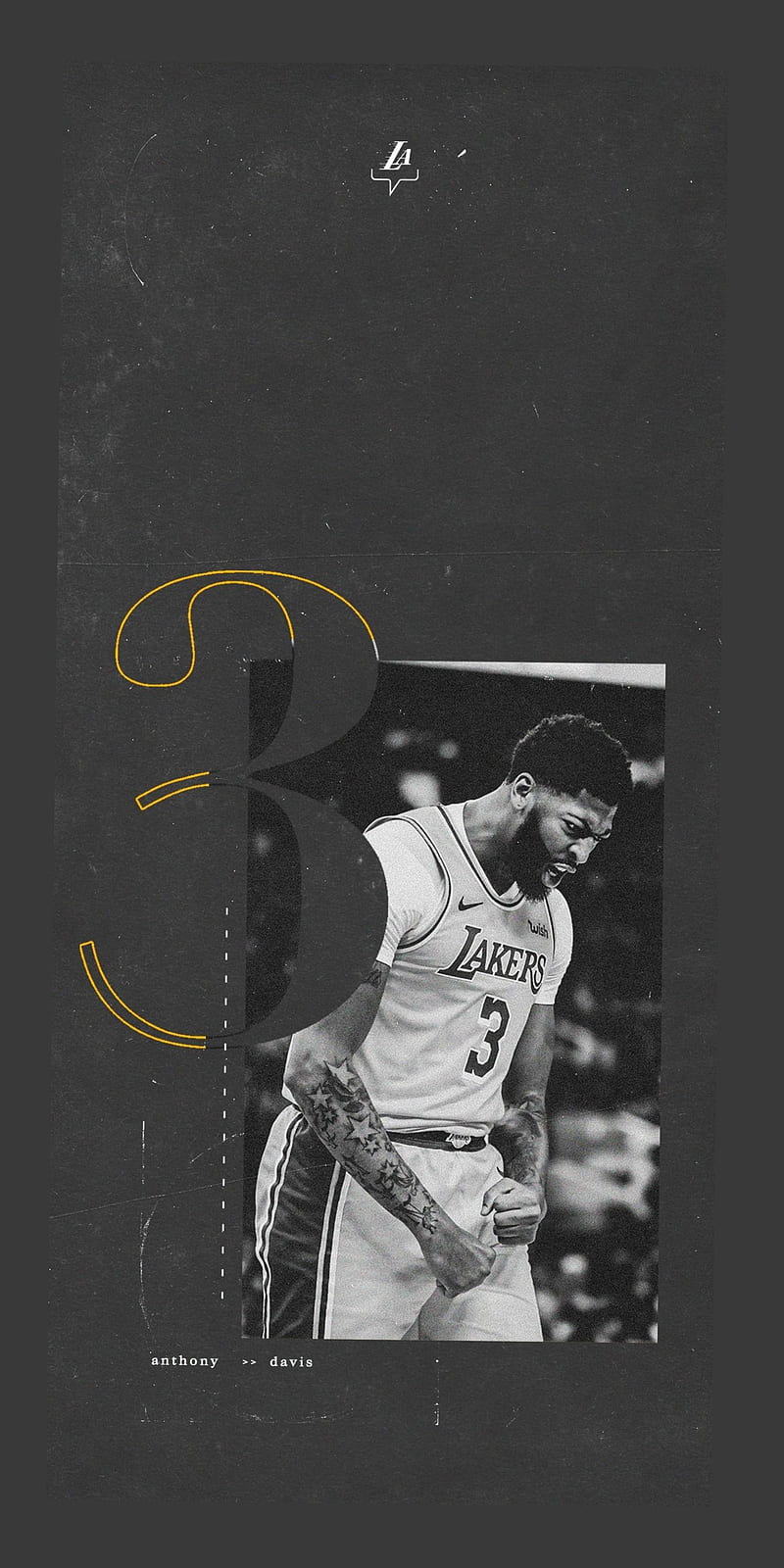 Anthony Davis LAL, ad, anthony davis, championship, lakers, los angeles, los angeles lakers, HD phone wallpaper