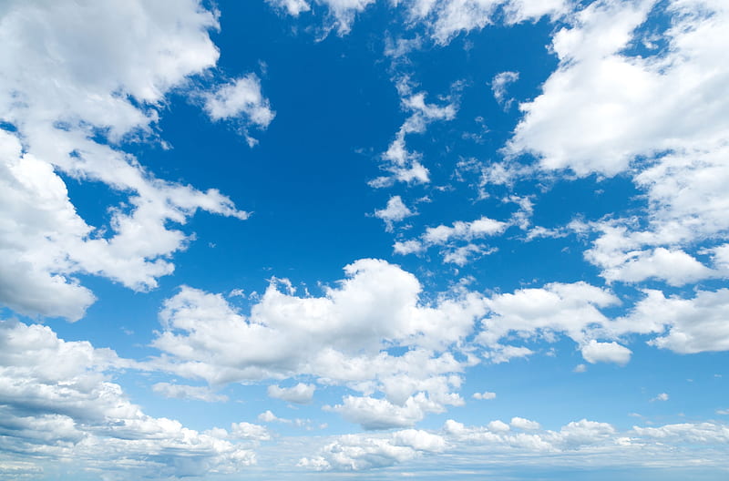 Cloudy sky, cloud, sky, white, blue, HD wallpaper | Peakpx