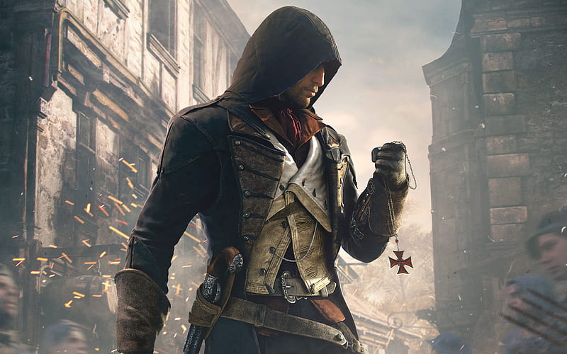 Assassins Creed Unity New, assassins-creed, artwork, artist, digital-art, games, HD wallpaper