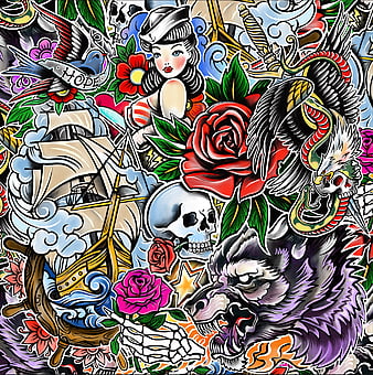 350 Tattoo Artist Scary Illustrations RoyaltyFree Vector Graphics  Clip  Art  iStock