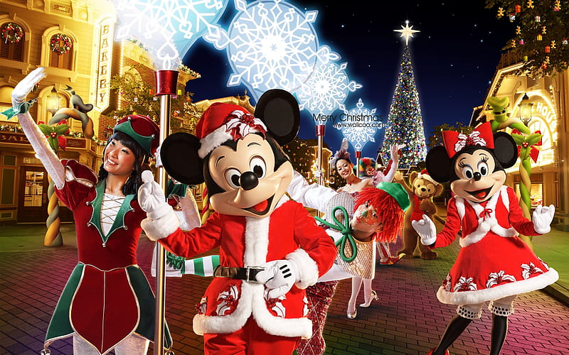 ain Street Toy Festival - Disneyland Fairy Tale Christmas, HD wallpaper