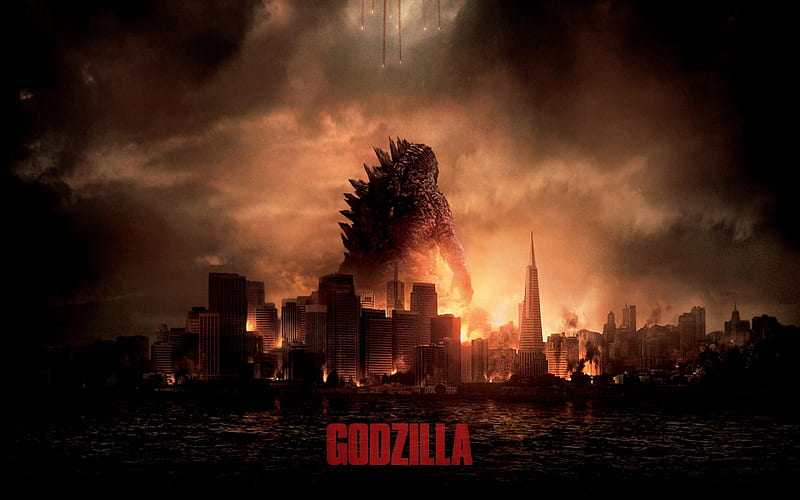 Godzilla 2014 Film, Terror, Monster, Godzilla, 2014, HD wallpaper