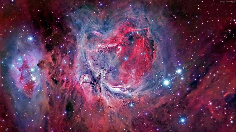 Rosette Nebula Deep Space Stars Space, HD wallpaper