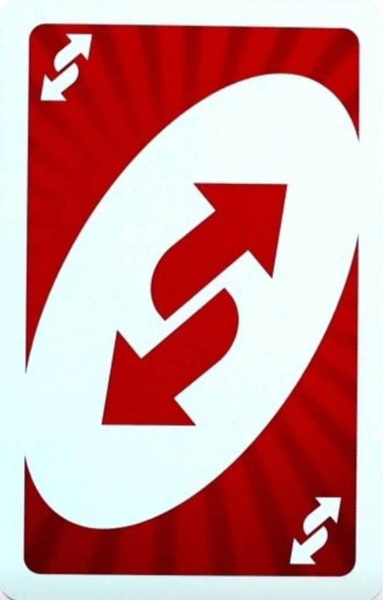 Reverse Uno PNG Isolated Photo