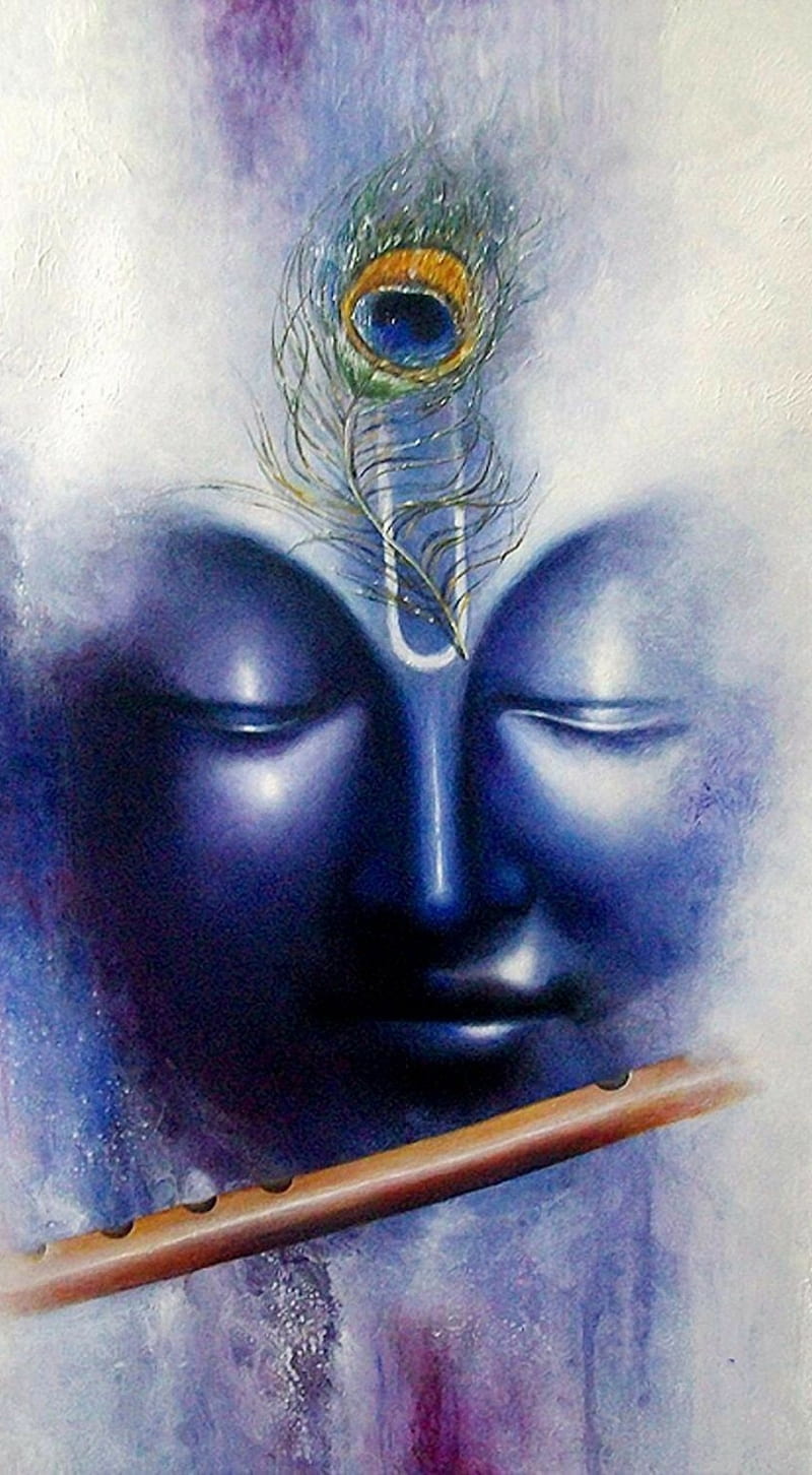 Lord Krishna, hari, mukunda, HD phone wallpaper