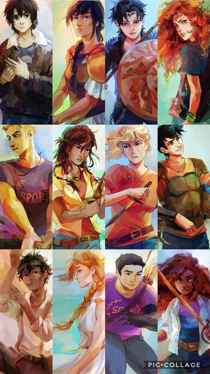 Heroes of Olympus by AireensColor on DeviantArt  Percy jackson drawings Percy  jackson wallpaper Percy jackson art
