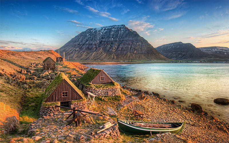 Iceland Travel Nature Landscape 12, HD wallpaper