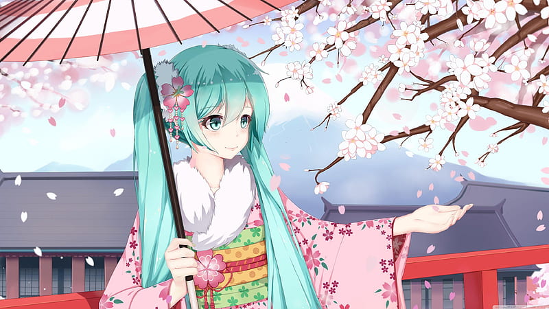 Download 4k Aesthetic Anime Hatsune Miku Wallpaper