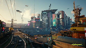 Wallpaper Cyberpunk 2077, CDPR, Night City for mobile and desktop, section  игры, resolution 1920x1080 - download