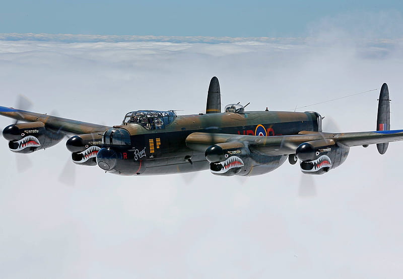 Lancaster, War Bird, Lanc, Warbird, Bomber, HD wallpaper