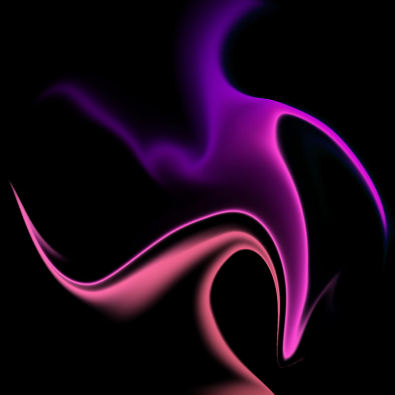 digital wave violet, digital, flow, fluid, interweaving, liquid, modern, pattern, smoke, violet, wave, HD phone wallpaper