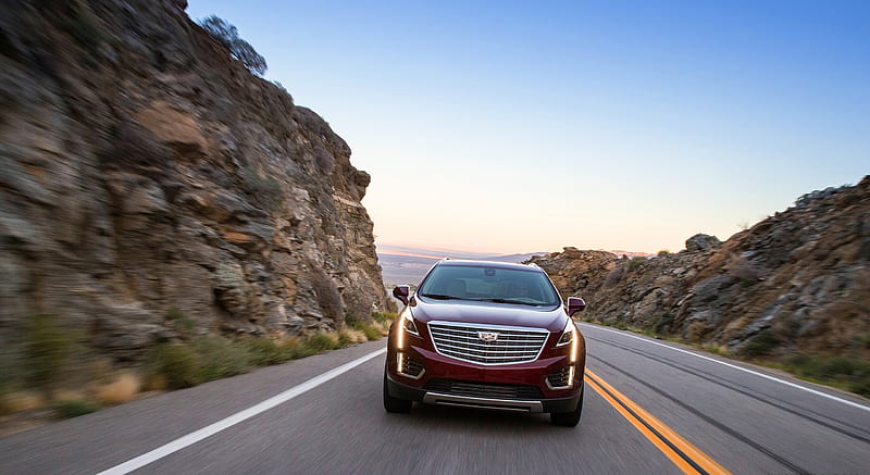 2017 Cadillac XT5 Platinum (Color: Red Passion Tintcoat) , car, HD wallpaper